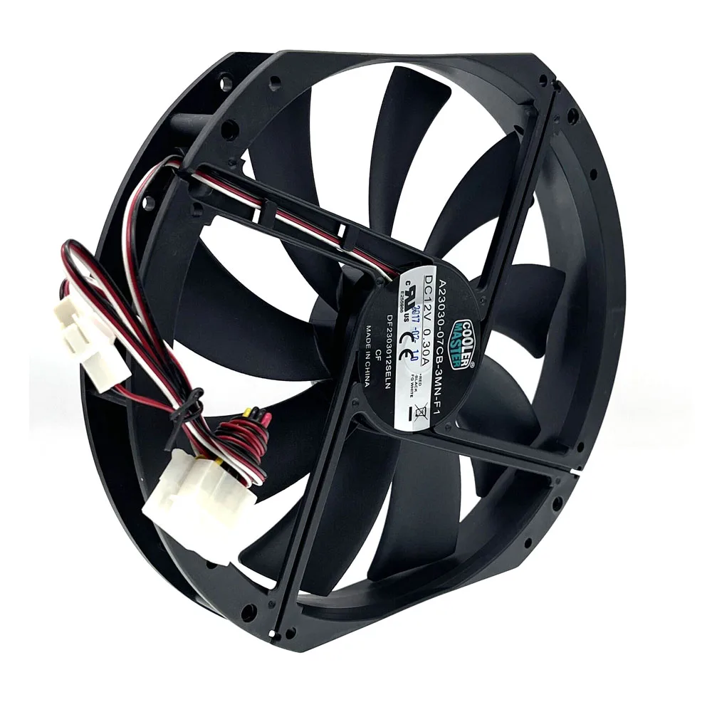 Ventilador PC Silencioso 230mm 12V - Refrigeración de bajo ruido - imagen 2