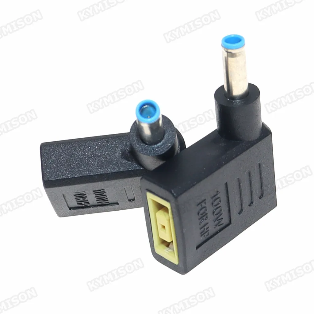 Adaptador de corriente para ordenador portátil, conector hembra cuadrado de CC a 7,4x5,0mm, 4,5mm x 3,0mm, convertidor Jack macho para HP, Dell, Lenovo, Notebook - imagen 3