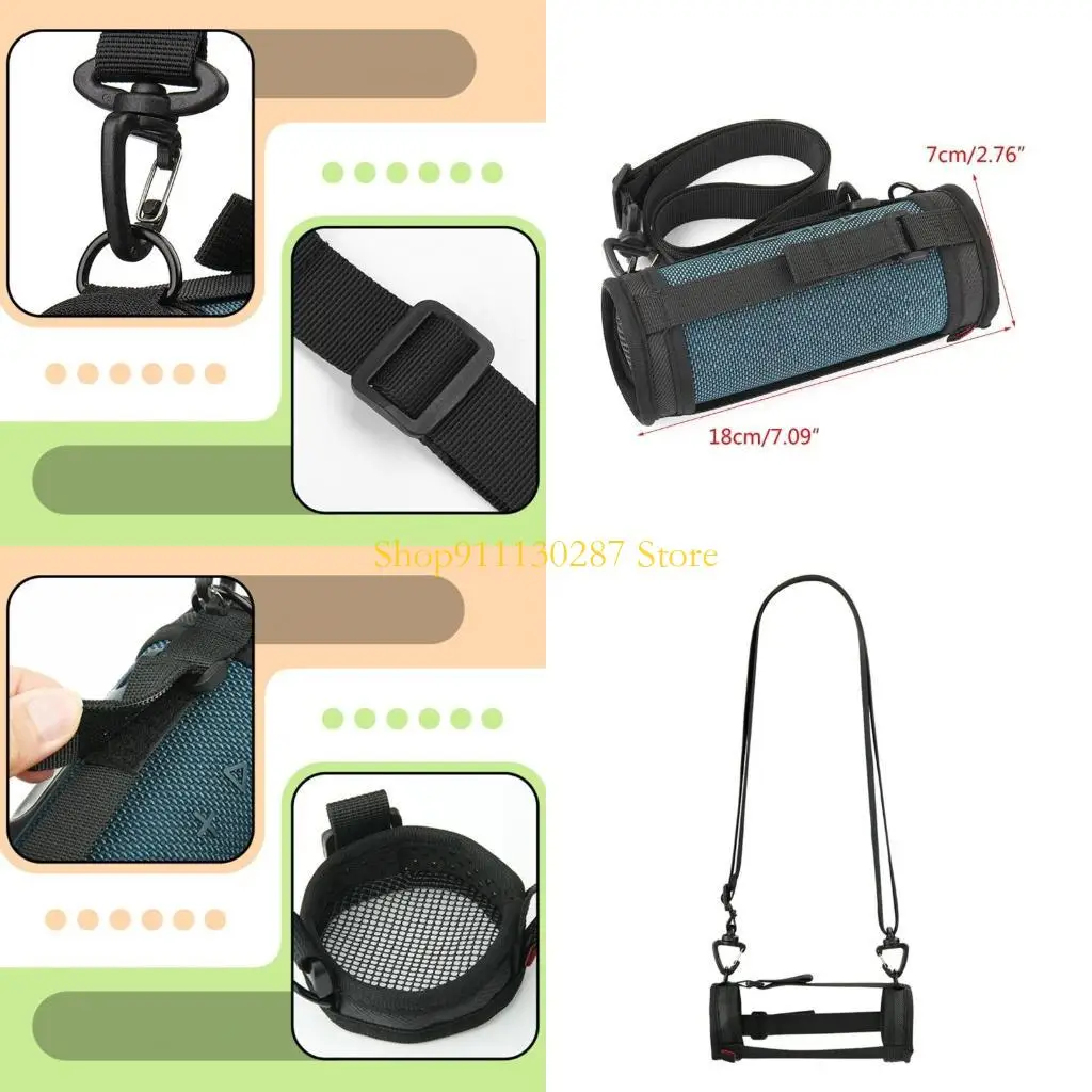 Cubierta protectora malla altavoz inalámbrico J1HC con correa para hombro para 6