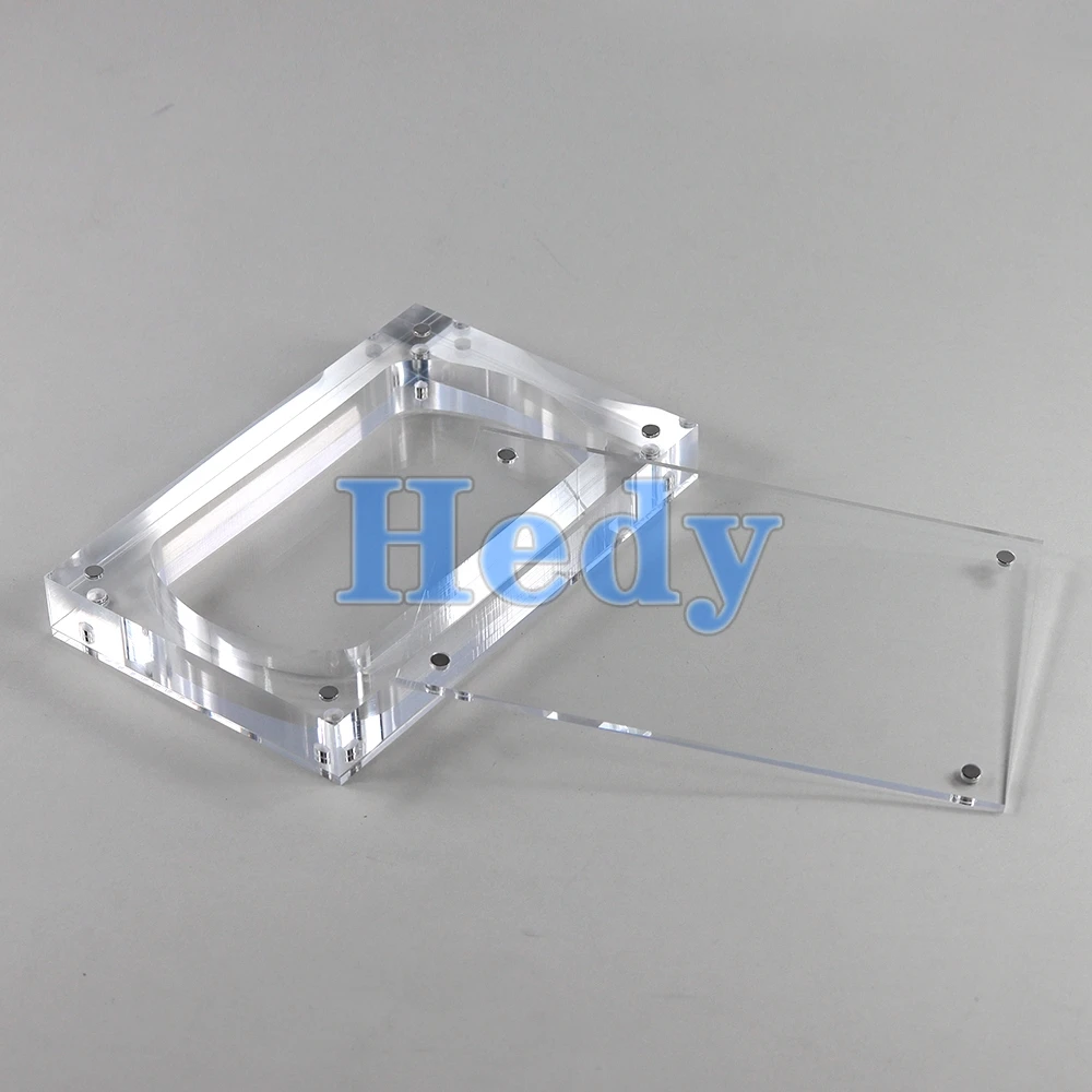 Caja de almacenamiento para consola PSPGO, cubierta magnética acrílica transparente, portátil, 1 unidad - imagen 4