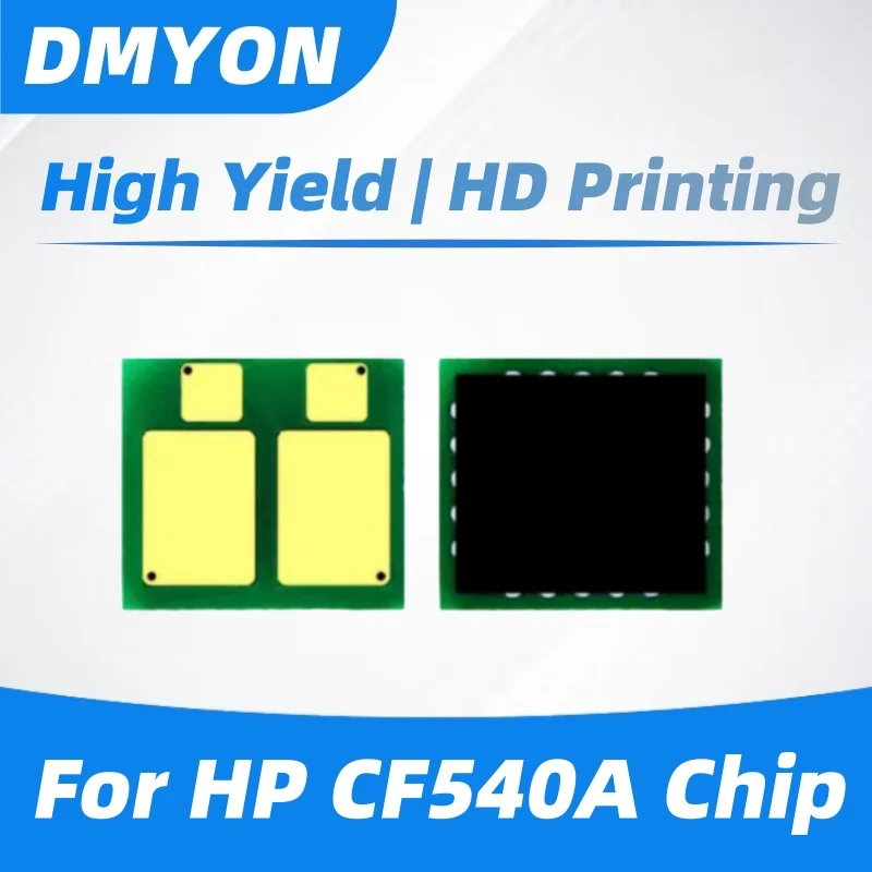 20 piezas CF540A CF541A CF542A CF543A Chip de cartucho de tóner para HP Color LaserJet Pro M280nw M280 M281 203A impresora M254dw M254 Chip - imagen 3