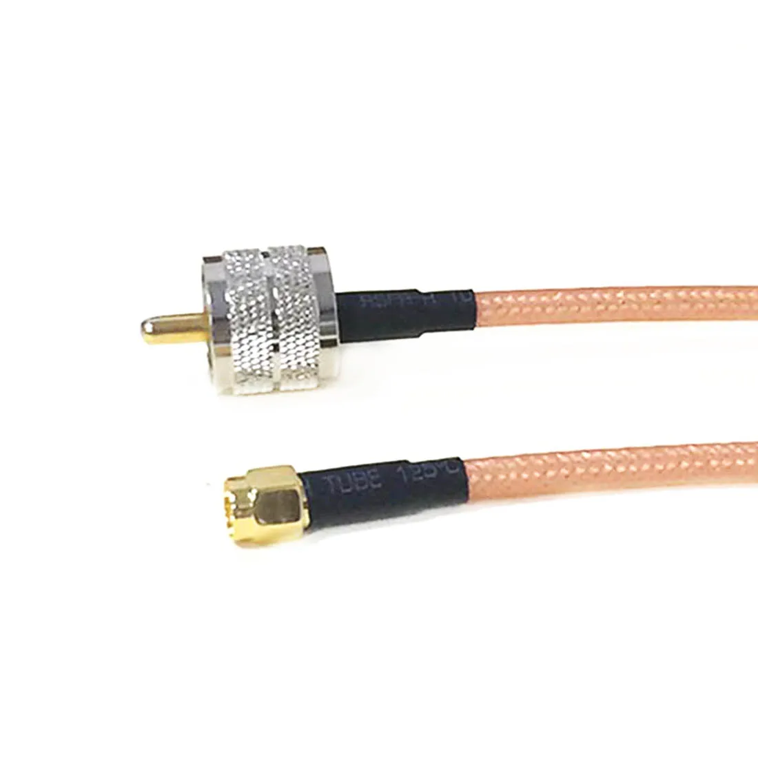 Alta calidad de baja pérdida UHF macho PL259 interruptor SMA enchufe Cable RF RG142 50 cm/100 cm adaptador precio al por mayor - imagen 3