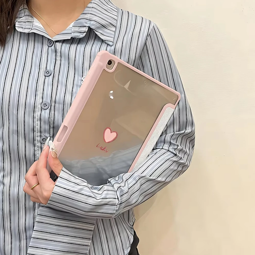 Funda tipo 3 + Y con portalápices para ipad Air 7a generación para IPad A16 11a 10a 10,2 "Mini6 /7 Air5/4 Pro 12,9 11 13 M3 M4 M2 - imagen 5