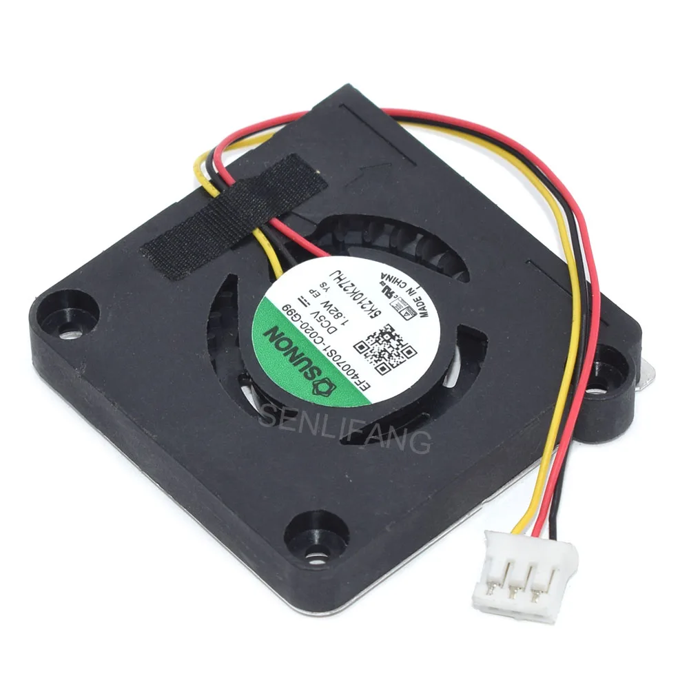 MF40070V1-D000-S99 de refrigeración para SUNON, ventilador de 3 líneas y 4 líneas, EF40070S1-C020-G99, DC5V, 4CM, 40x40x7MM, 1,65 W, 1,82 W - imagen 2