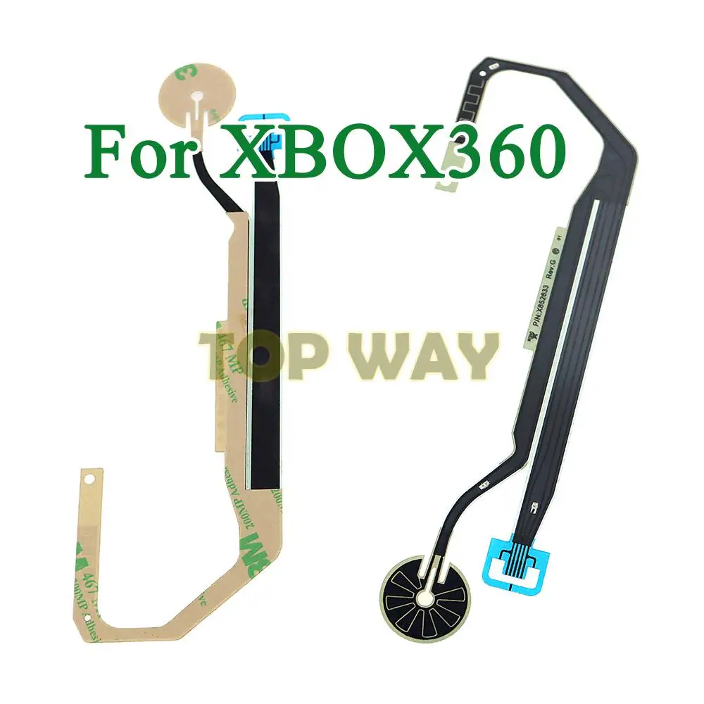 10 Uds para Xbox 360 para xbox360 pieza de reparación de repuesto delgada interruptor de botón de expulsión de energía conector de Cable flexible