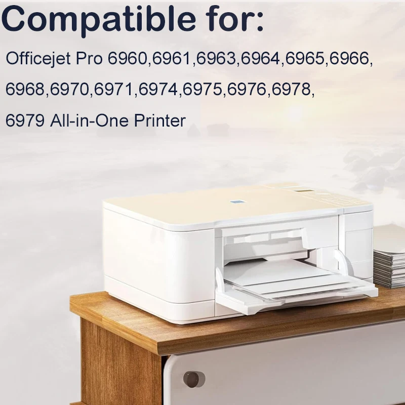 903XL para HP 903XL 903 xl hp903xl cartucho de tinta recargable para impresora HP 903 Officejet Pro 6950 6960 6970 6975 - imagen 3