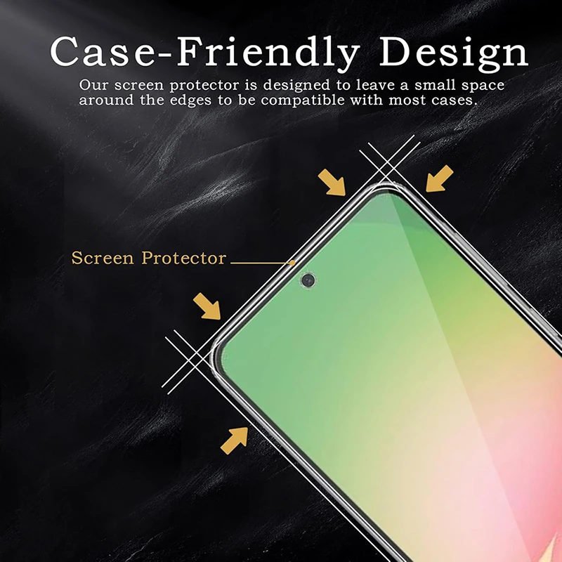 Protector de pantalla de vidrio templado completamente transparente para Samsung Galaxy A56, A36, A35, A55 vidrio protector antirrotura - imagen 5