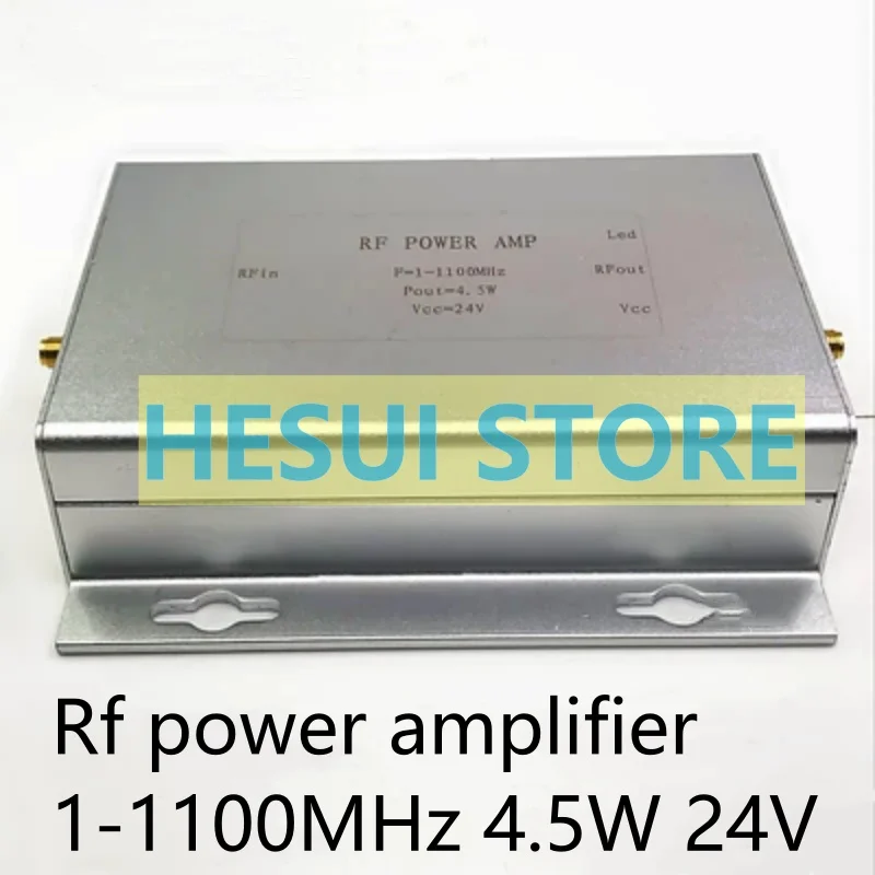 1-1100MHz 1.1GHz 4.5W 24V Placa de módulo amplificador de potencia RF de microondas