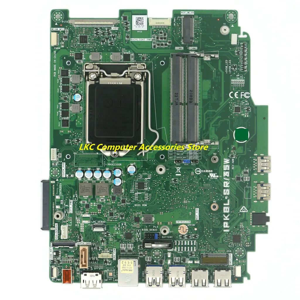Nuevo para Dell Optiplex 3050 AIO placa base todo en uno CN-0P7V82 0P7V82 P7V82 IPKBL-SR/35W placa base IPKBL-SR 35W 100% probado - imagen 2