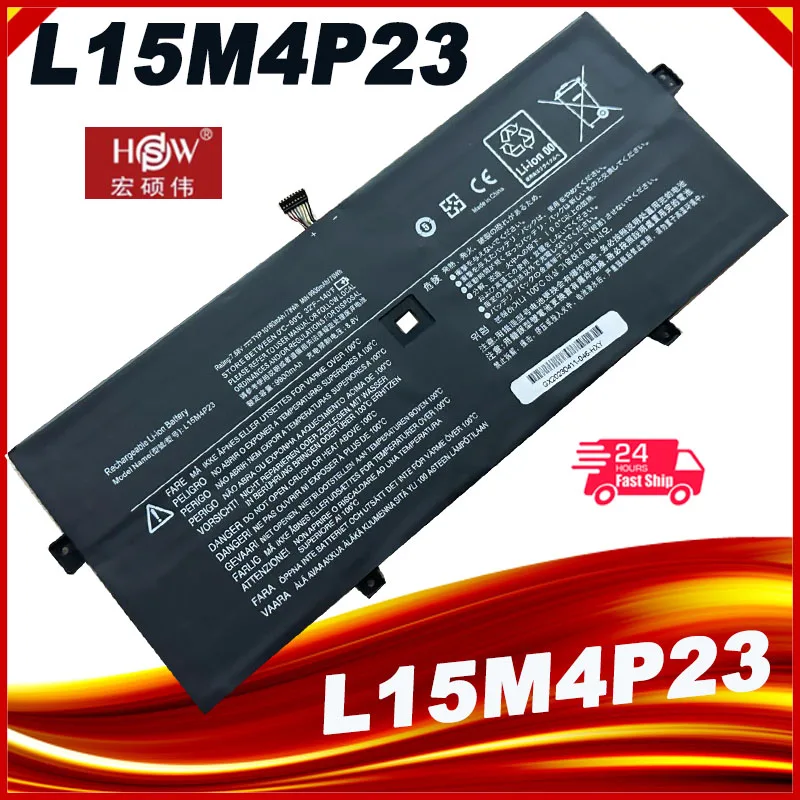 SeagullStar L15M4P23 L15M4P21 L15C4P22 Batería para Lenovo Yoga 910-13IKB Yoga 5 78WH