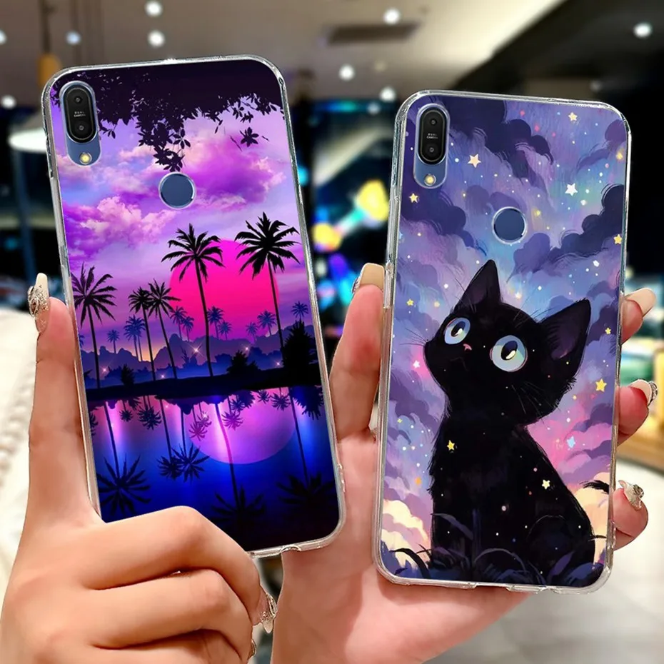 Funda de teléfono de nuevo diseño para Asus Zenfone Max Pro (M1) ZB602KL X00TD / Max (M1) ZB555KL X00PD fundas de silicona suave TPU