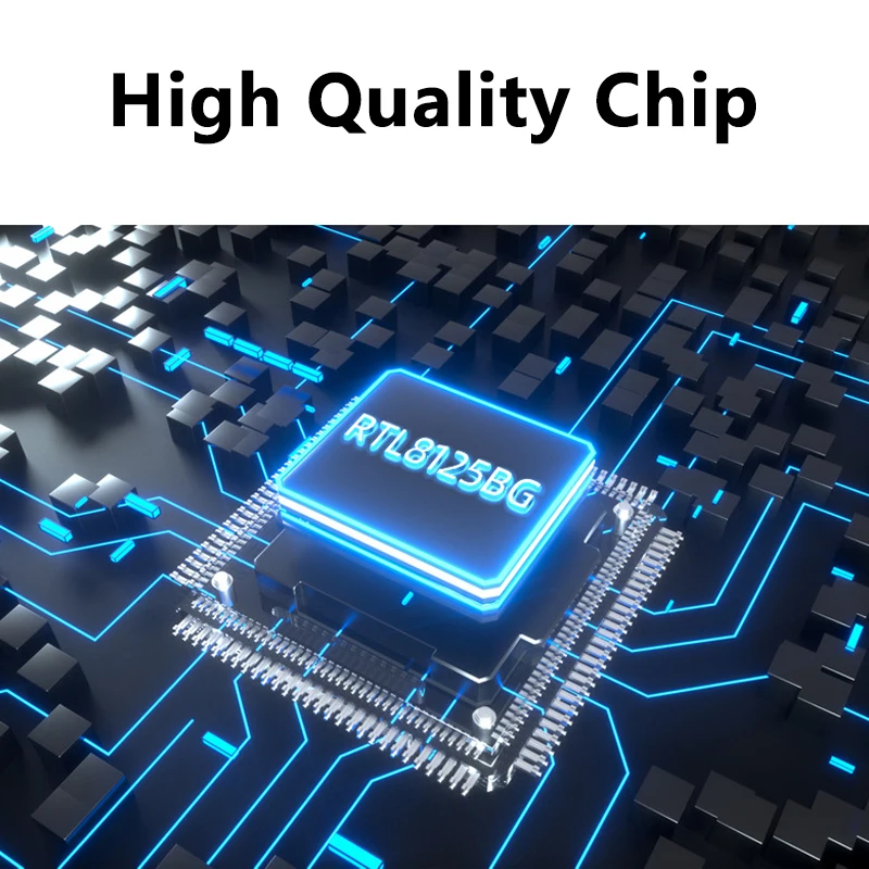 Tarjeta de red PCIE NIC 2500Mbps adaptador de red RTL825BG Chip PCI Express X1 a 2 puertos RJ45 Gigabit Ethernet 2,5 Gb para PC de escritorio - imagen 5