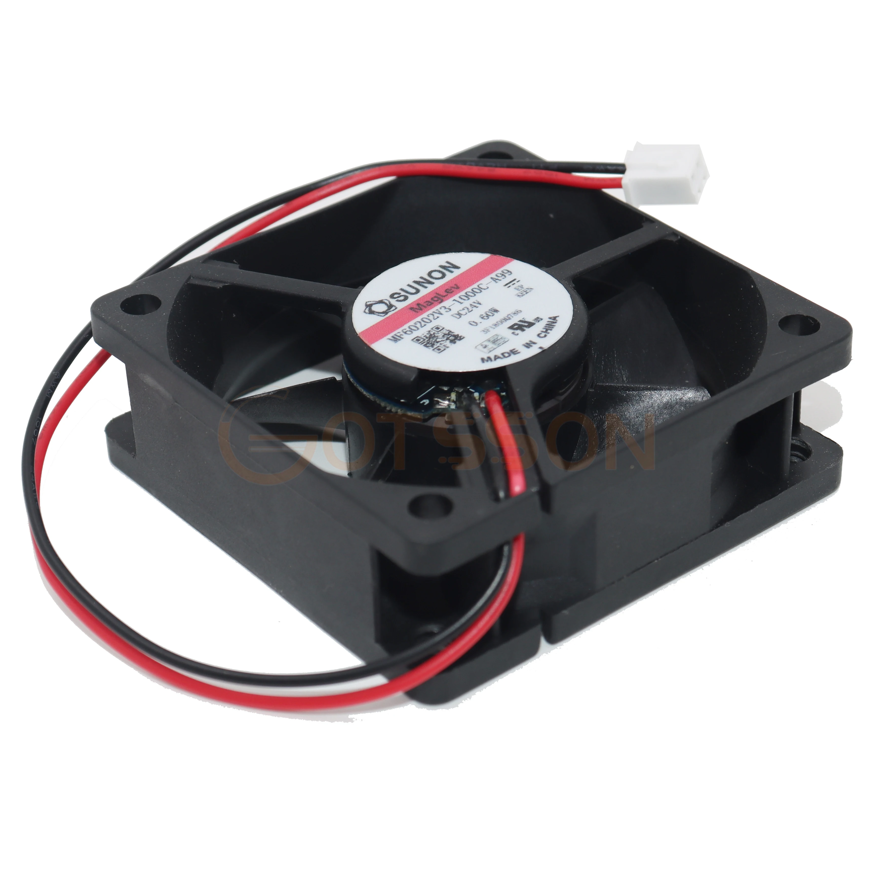 Ventilador ultrasilencioso para Sunon, ventilador de 6CM, 6020 DC24V, 6cm, 60x60x20mm, nuevo, MF60202V3-1000C-A99 - imagen 4