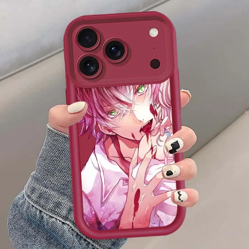 Amantes de Diabolik para Apple iPhone 17 Air 16 16E15 14 13 12 11 X XR Pro Max Eye Ladder funda de teléfono - imagen 5