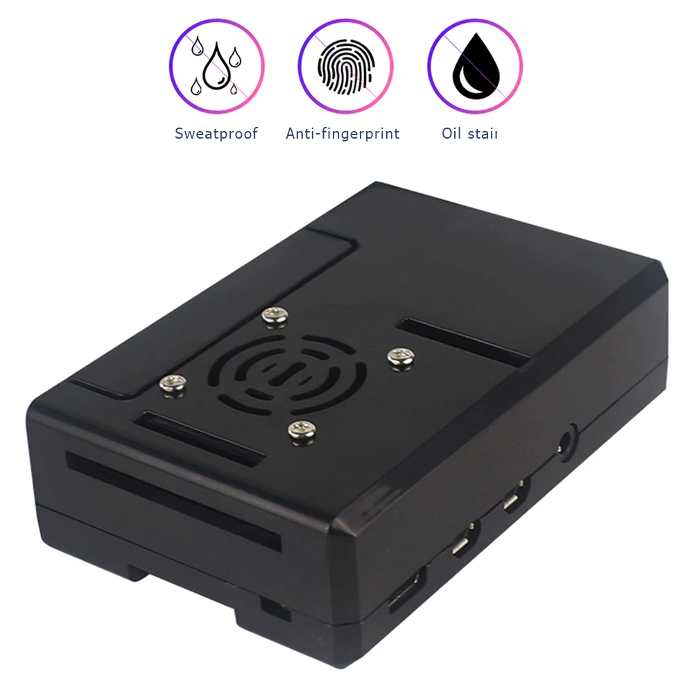 Cubierta de carcasa protectora DIY, carcasa de ABS para Raspberry Pi 4B