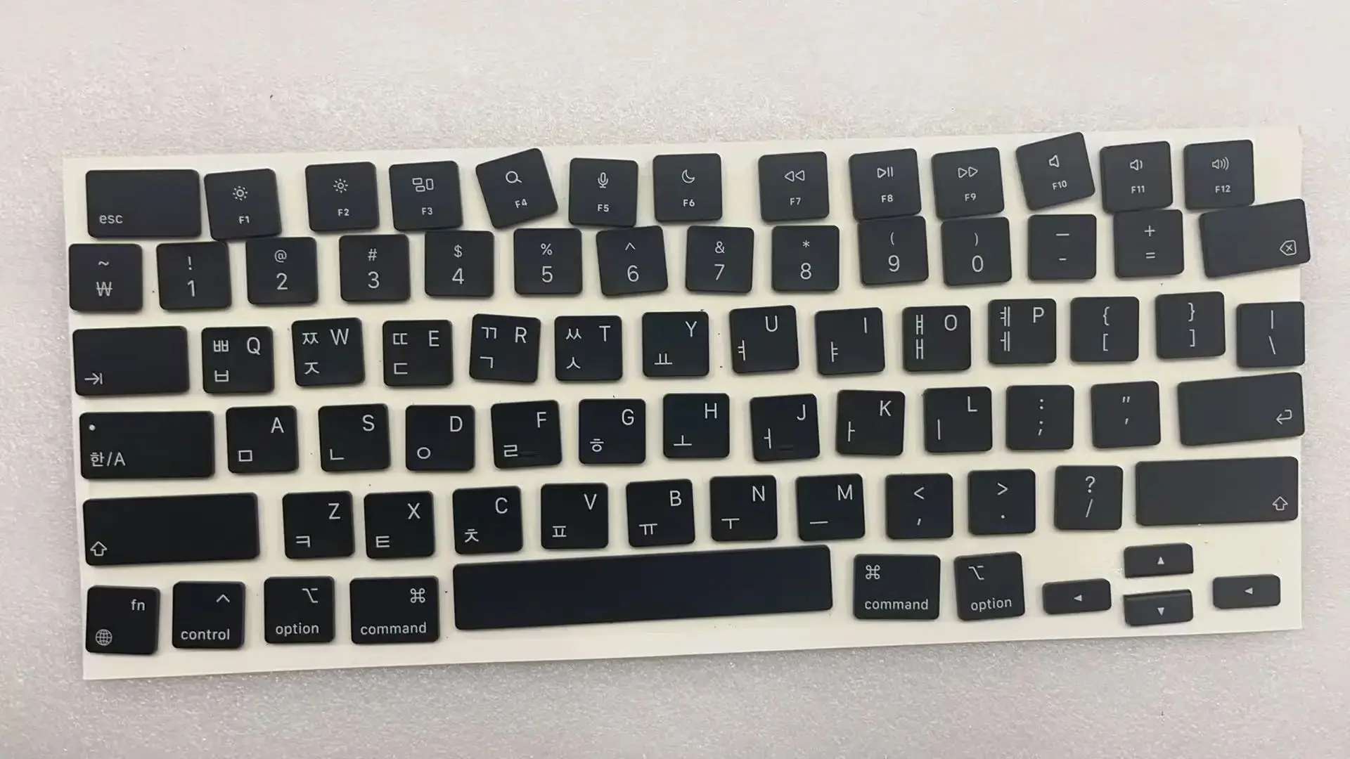 Teclas Coreanas para MacBook Pro M1 M2 M3 14″ 16″