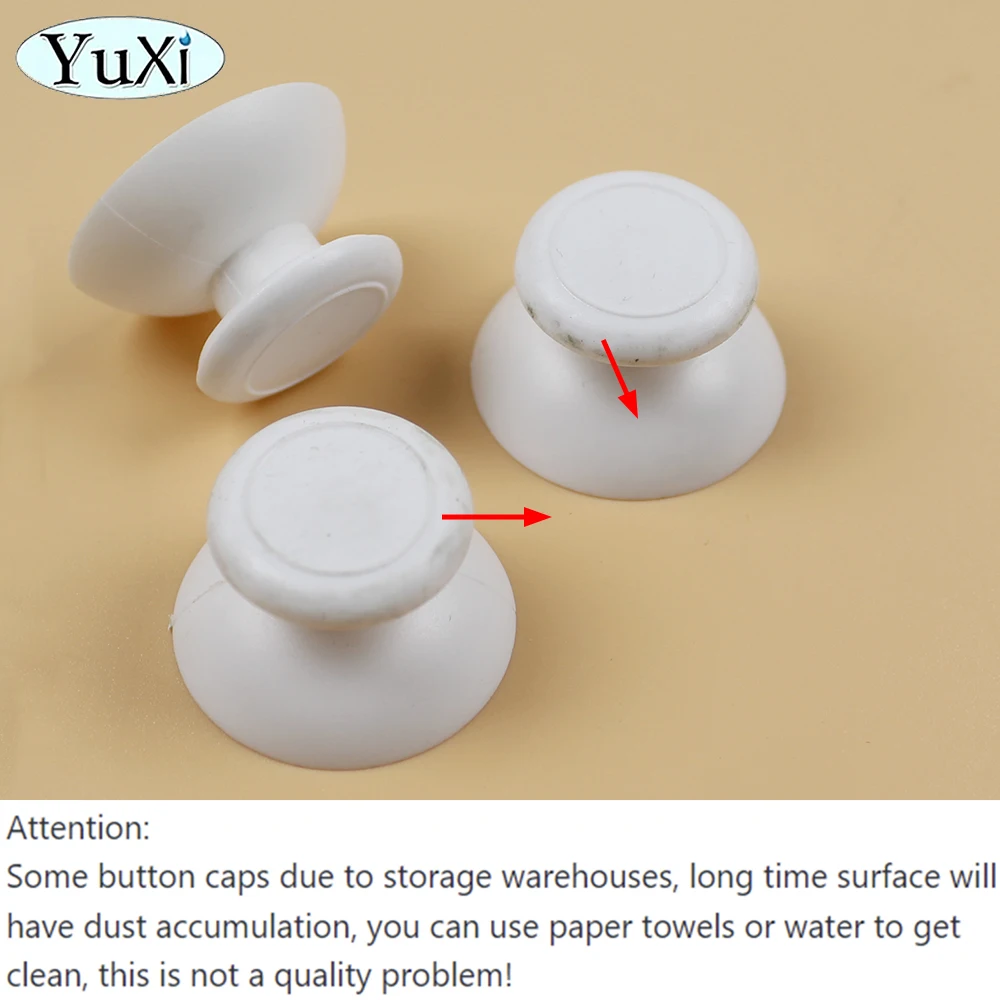 Botones de tapa de agarre de Joystick analógico 3D para Wii U, 2 uds., para Nintendo WII WIIU, teclas de mando, piezas de repuesto - imagen 3