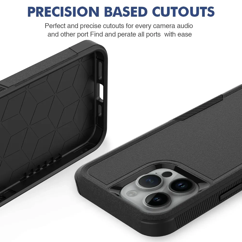Funda Protectora Resistente iPhone Pro – AntiGolpes Premium TPU - imagen 4