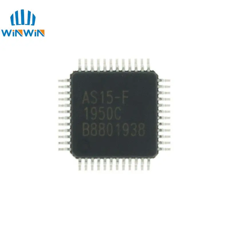 5 unids/lote AS15-F AS15F AS15-G AS15G QFP48 AS15 chip LCD Original E-CMOS - imagen 3