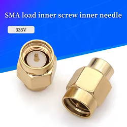 2/10/20 piezas 2W 6GHz 50 ohm SMA macho RF terminación Coaxial carga simulada tapa chapada en oro conectores Accesorios