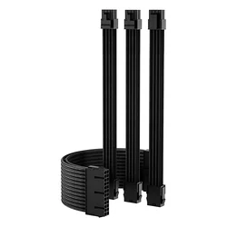 Cable Extensión PSU 18AWG – Kit 24PIN ATX, 4+4 EPS, Dual 6+2 PCIe