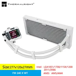 Thermalright FW 240 X – Refrigeración Líquida AIO LCD LGA1700