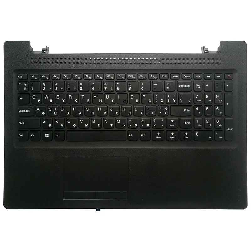 Nuevo para lenovo ideapad 110-15 110-15IBR 110-15ACL teclado ruso portátil cubierta superior con reposamanos Touchpad 5CB0L59467