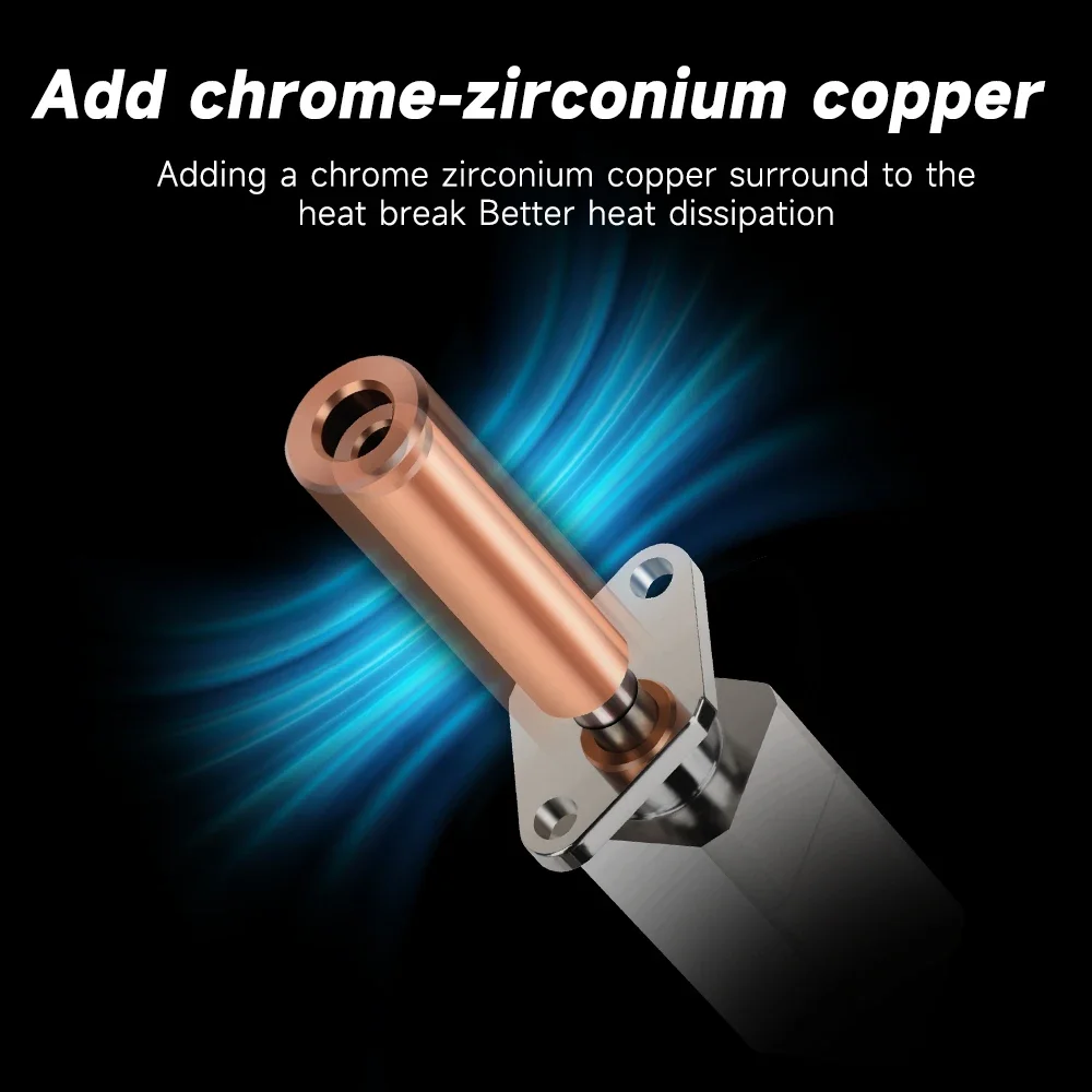 Para Bambu Lab Hotend actualización 2,0 versión Bambulab Bi Metal ajuste bambú Bambulabs X1 X1C P1P P1S termistor Hot End P1P - imagen 5