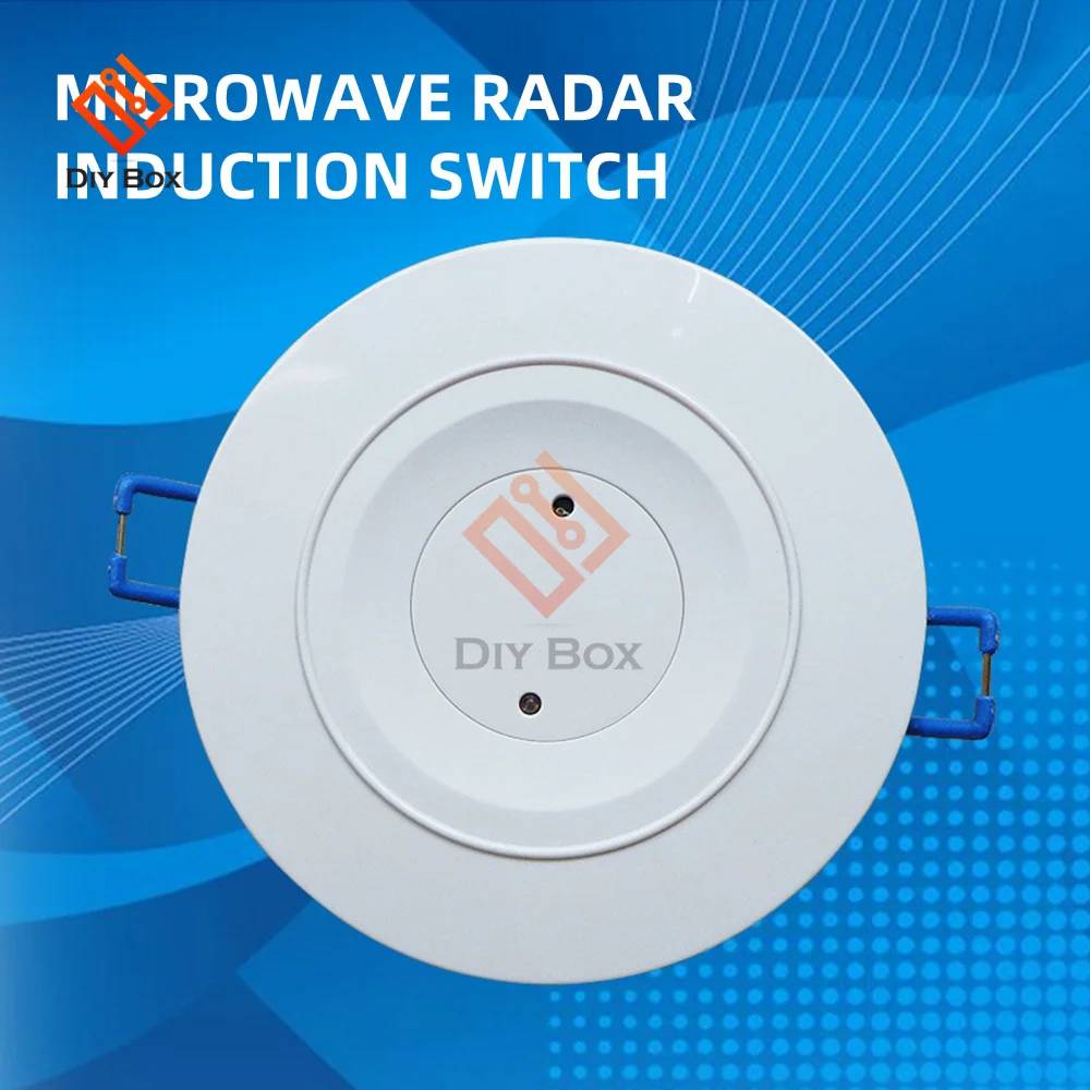Módulo de Sensor de movimiento para microondas, dispositivo con interruptor PIR para techo integrado, CA de 110V-240V, 3,7G - imagen 2