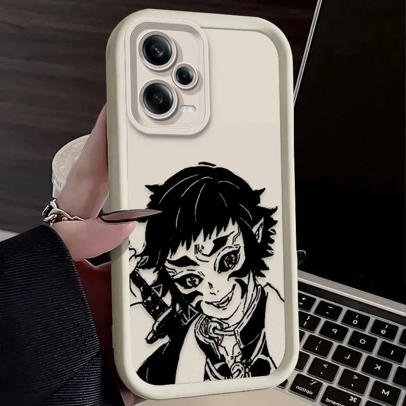 Zenitsu Agatsuma Kaigaku Case For Xiaomi Redmi Note 13 14 12 11 Pro Plus 5G 14S 12S 11S 10S 10 9 Redmi 14C 13C 12C 12 4G Cover - imagen 5