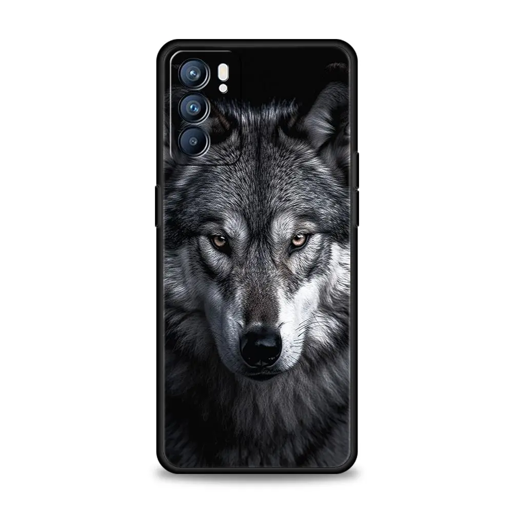 Funda de teléfono The Wolf para Oppo Reno8 Reno7 Reno6 Pro A54 5G Find X6 X5 A53 A52 A9 A15 A95 A17 A16 A76 A74 A57 A31 - imagen 5