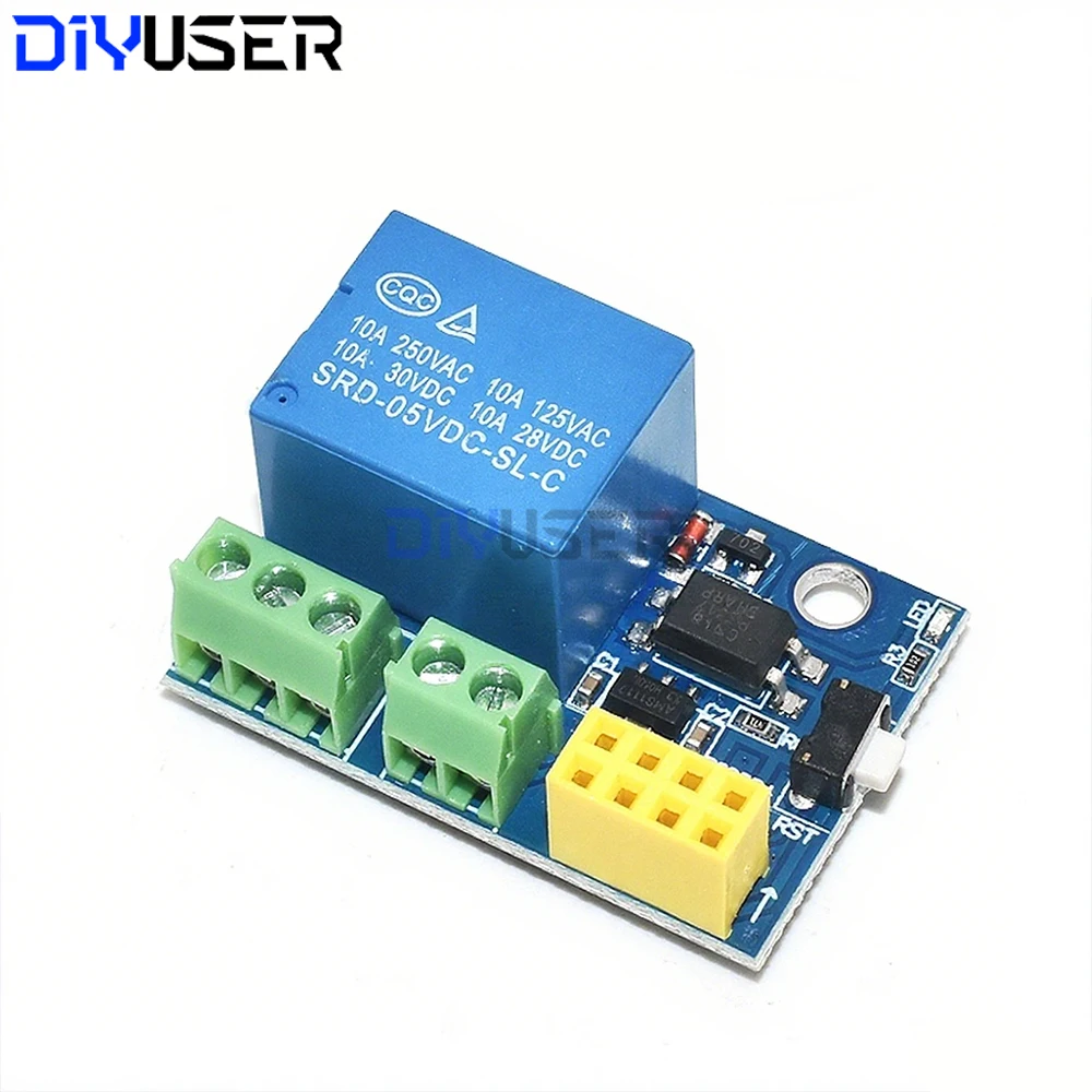 Módulo de relé inteligente WiFi 5V 10A para Arduino ESP8266 ESP-01S, interruptor de control remoto de aplicación para automatización del hogar - imagen 2
