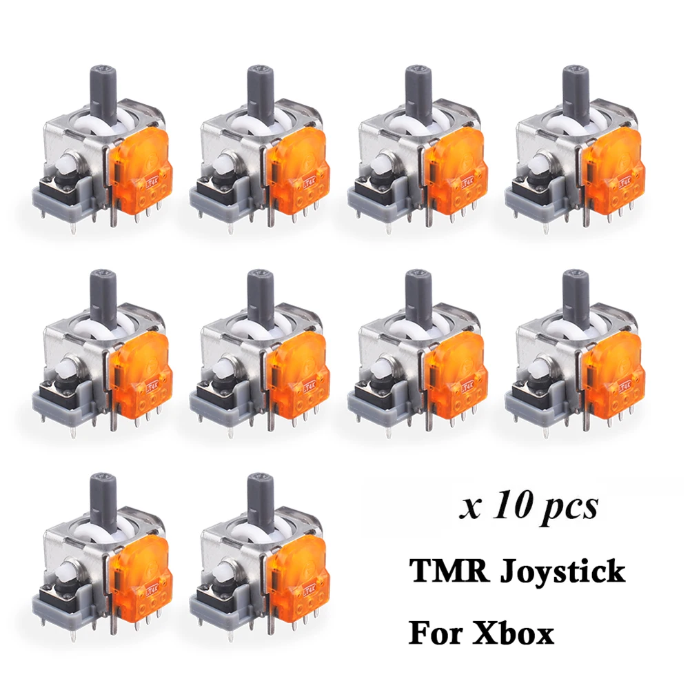 Joystick electromagnético de repuesto, palanca de pulgar con efecto Hall para Playstation 5/4/Xbox One/Switch Pro, 10 Uds. - imagen 2