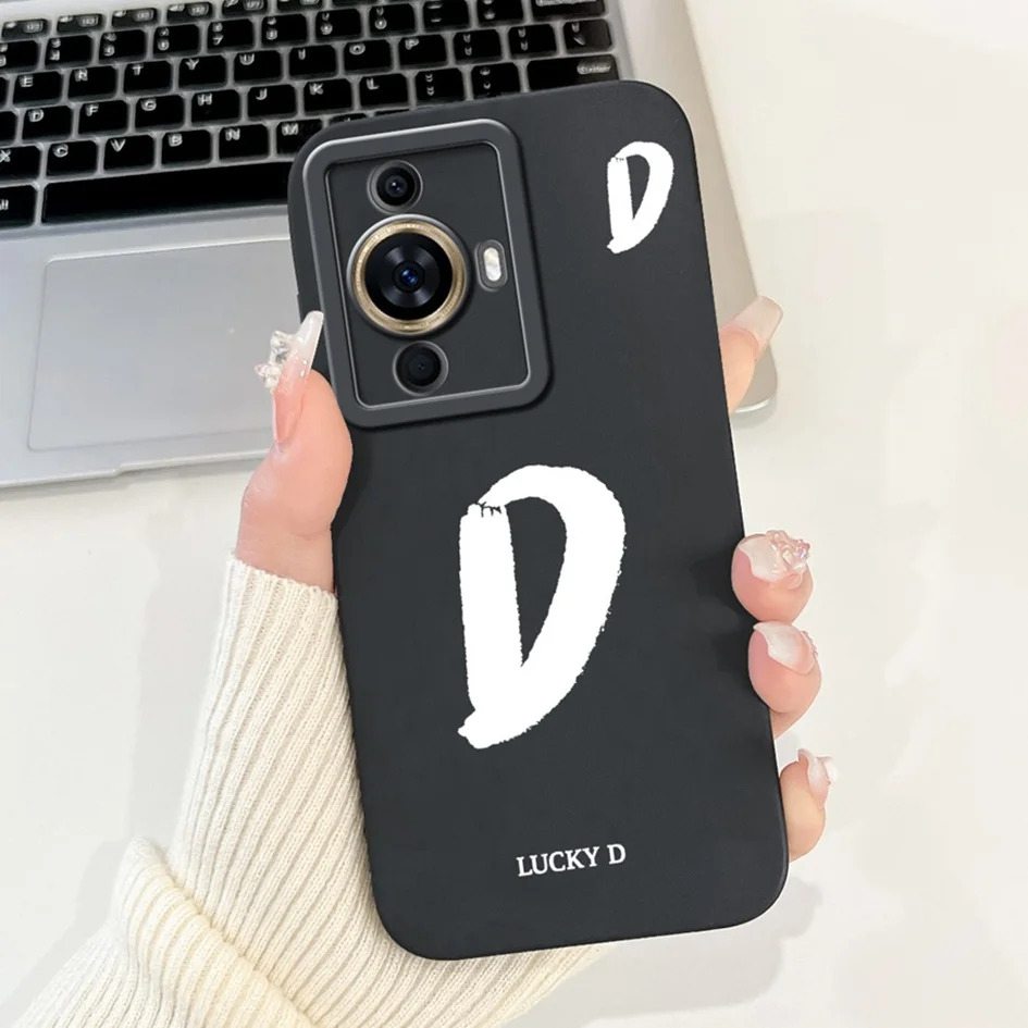 Para Huawei Nova 11 Pro Ultra funda GOA-AL80 GOA-LX9 funda de silicona letras de lujo parachoques suave para Huawei Nova 11 SE Nova11 Fundas - imagen 2