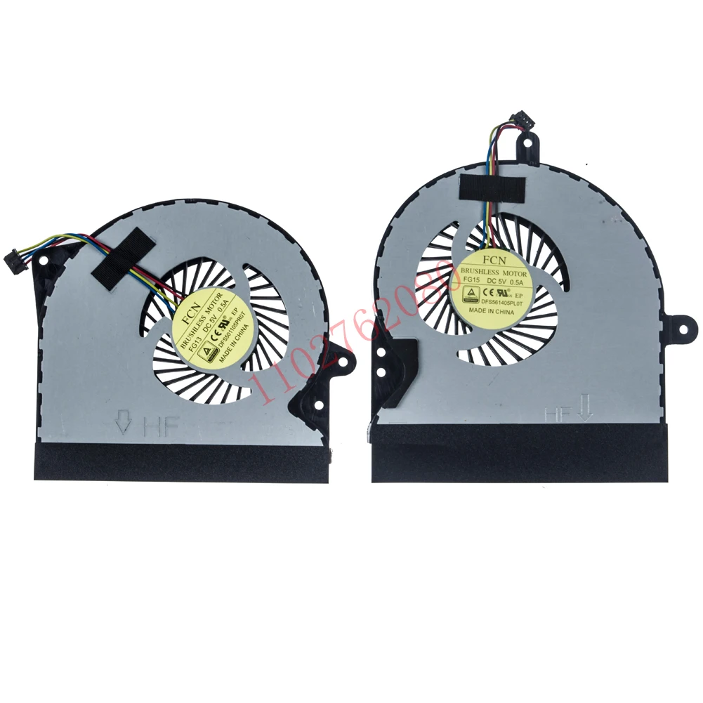 Ventilador de refrigeración para ordenador portátil, pieza de repuesto para Asus G751, G751J, G751M, G751JY, G751JM, G751JT