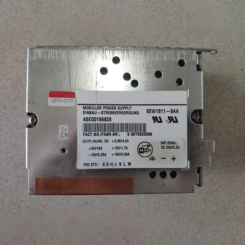 A5E00166828 6EW1811-8AA Original para Siemens IPC fuente de alimentación antes del envío prueba perfecta - imagen 3