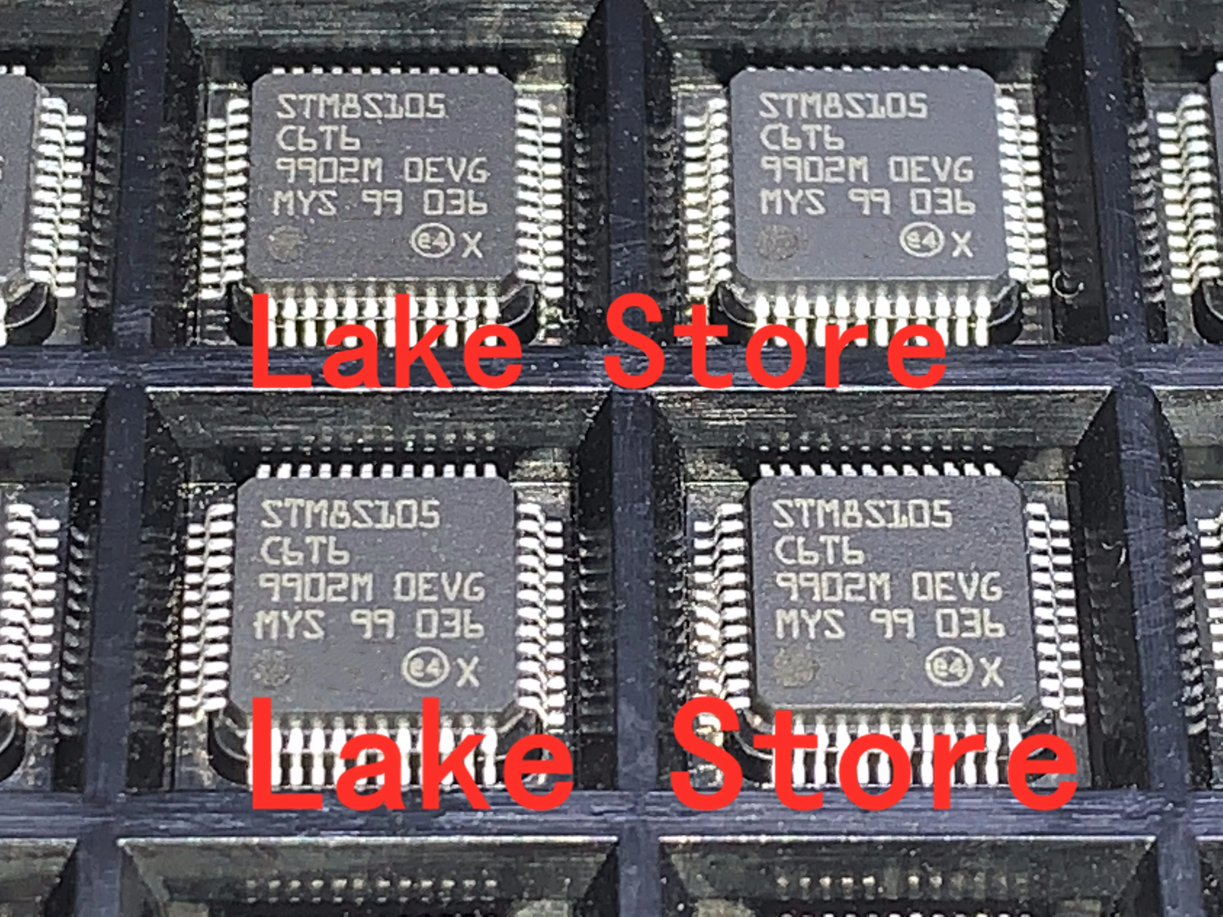 1 unidad/lote STM8S105C6T6 STM8S105C6 STM8S105 QFP48