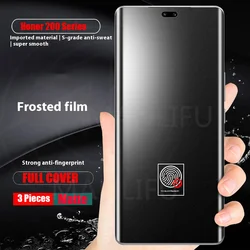 Protector Hidrogel Mate Honor 200 Pro – Curvado 6.78" Antihuellas