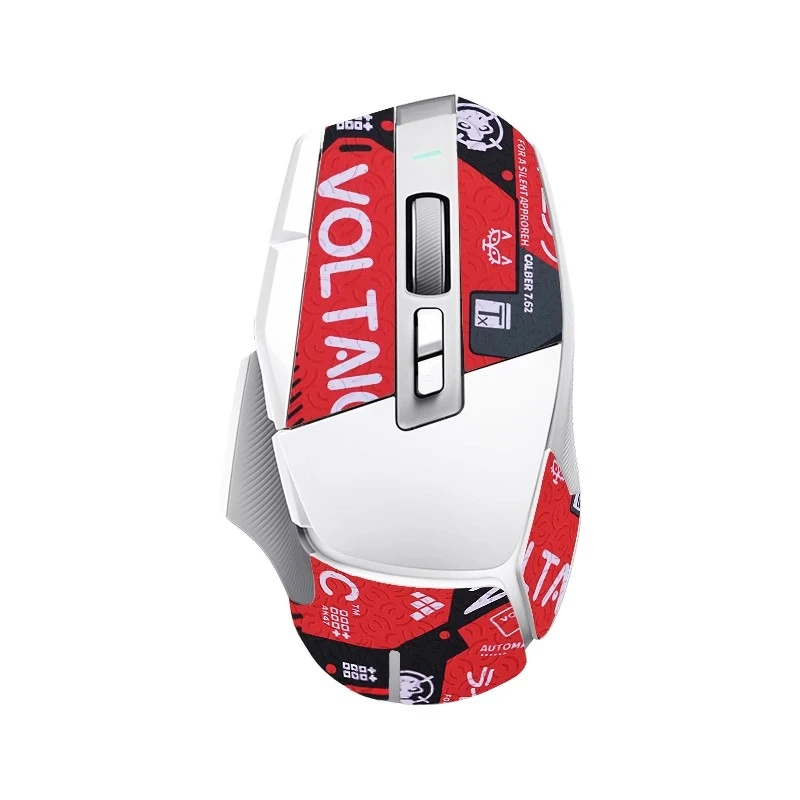 1 Juego de pegatinas antideslizantes para ratón Logitech G502X G502XPLUS, ratón inalámbrico con cable, cinta antisudor antideslizante, textura exquisita - imagen 3
