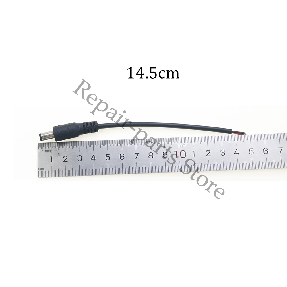 Conector de Cable macho o hembra de CC para tira de luces LED, 5/10 piezas, 5,5x2,1, 3528, 5050 - imagen 3