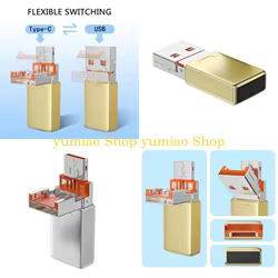 Lector tarjetas memoria USB 587b Tipo C USB, admite transferencia rápida datos para fotógrafos y creadores