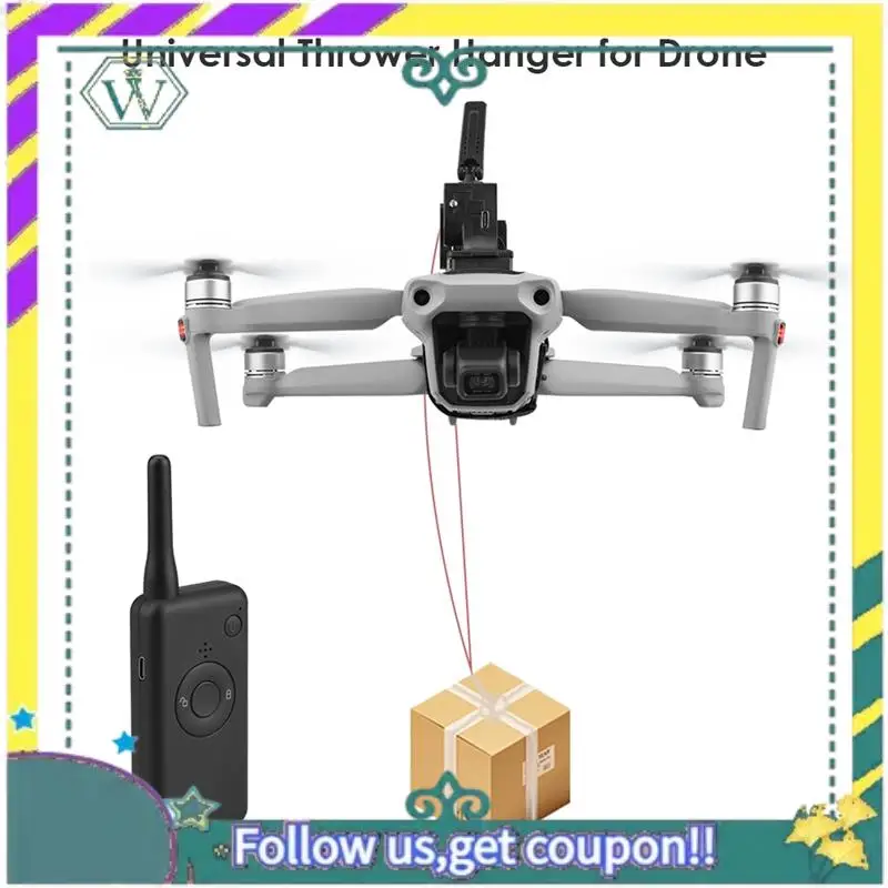 A28Q-Drone lanzador Airdrop sistema de caída de aire para DJI 2/Pro/Air 2/Air/FIMI X8SE anillo de boda cebo de pesca salvavidas - imagen 2