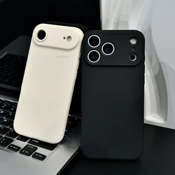 Funda Silicona Líquida iPhone 17 Air y Pro Max – Protección Anticaída TPU