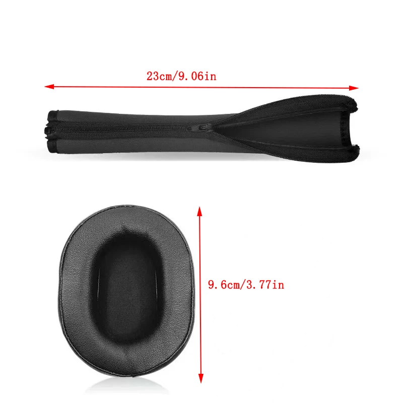 Almohadillas de repuesto para auriculares Audio-Technica ATH-MSR7 ATH-MSR7BK ATH-M50x ATH-M40X ATH-M30 ATH-M50 M50s - imagen 3