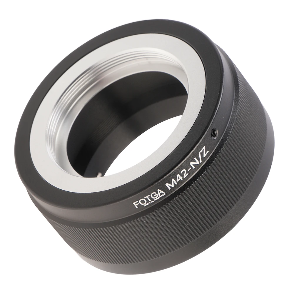 Anillo adaptador FOTGA para lente M42 a cámaras Nikon Z5 Z6 Z7 Z50 Z7II Z6II Z, adaptador de objetivo, lente de seguridad de cámara de tamaño completo - imagen 5
