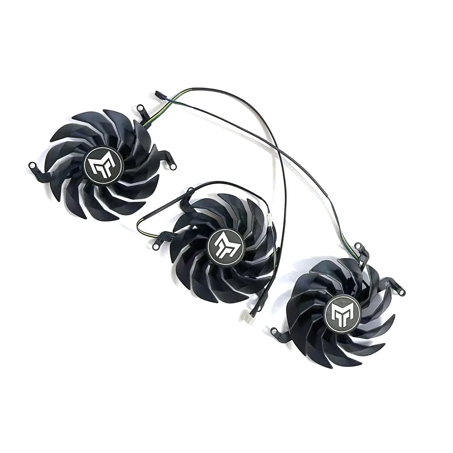 T129215SU ventilador de 6 pines RTX3070 3080 GPU adecuado para GALAXY RTX 3060 3070 3080 3090 Ti METALTOP tarjeta gráfica, nuevo - imagen 4