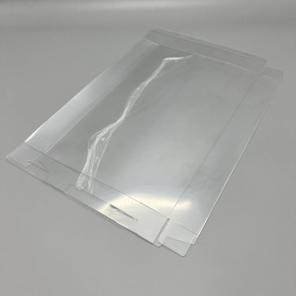 Protector de caja PET para reflexión azul: cajas de colección transparentes TIE para PlayStation 4 PS4 Game Shell estuche de exposición transparente - imagen 3