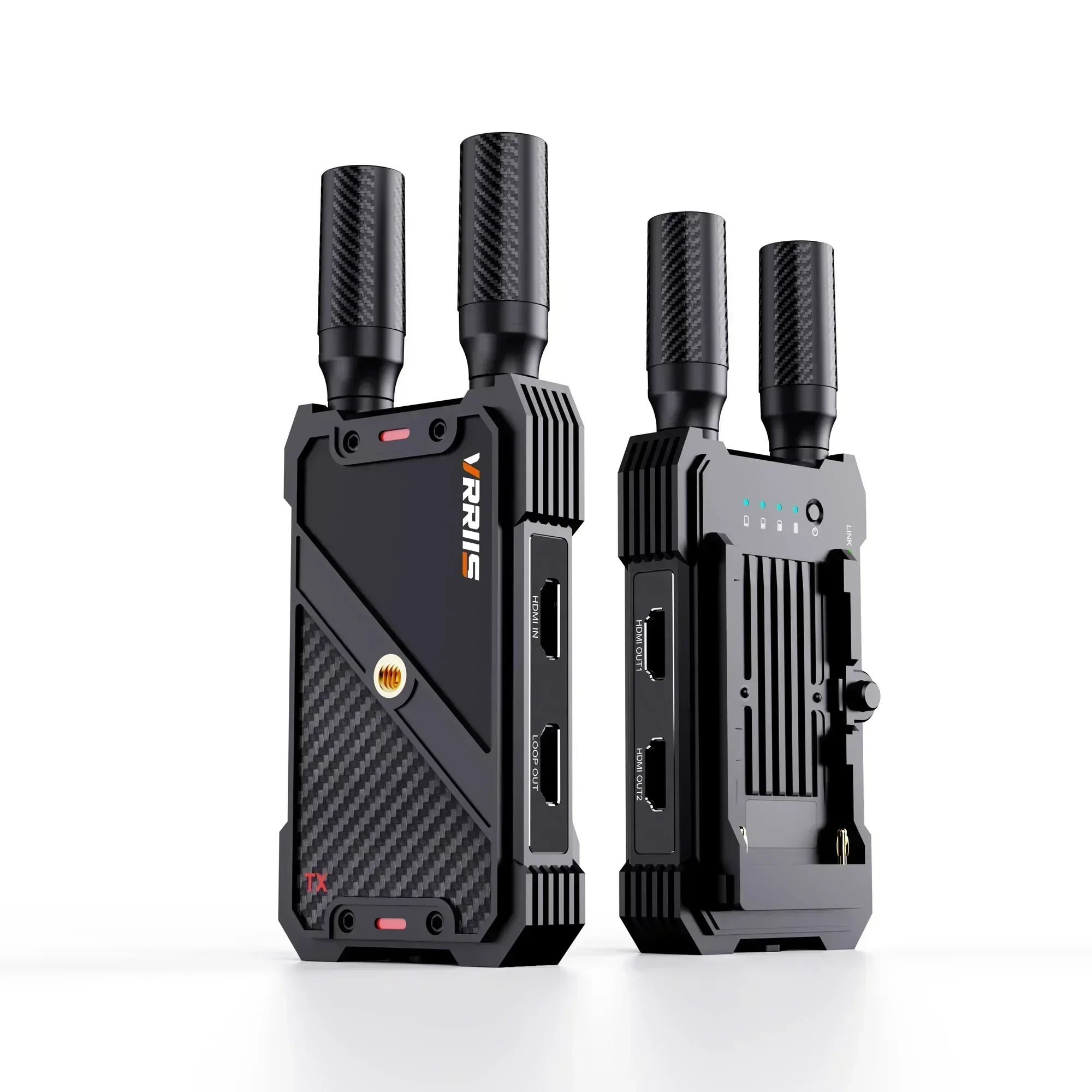 Transmisor y receptor de transmisión de sincronización de Audio y vídeo inalámbrico de 1300 pies, extensor HDMI Dual de 400m para cámara, portátil, PC, Monitor de TV - imagen 4