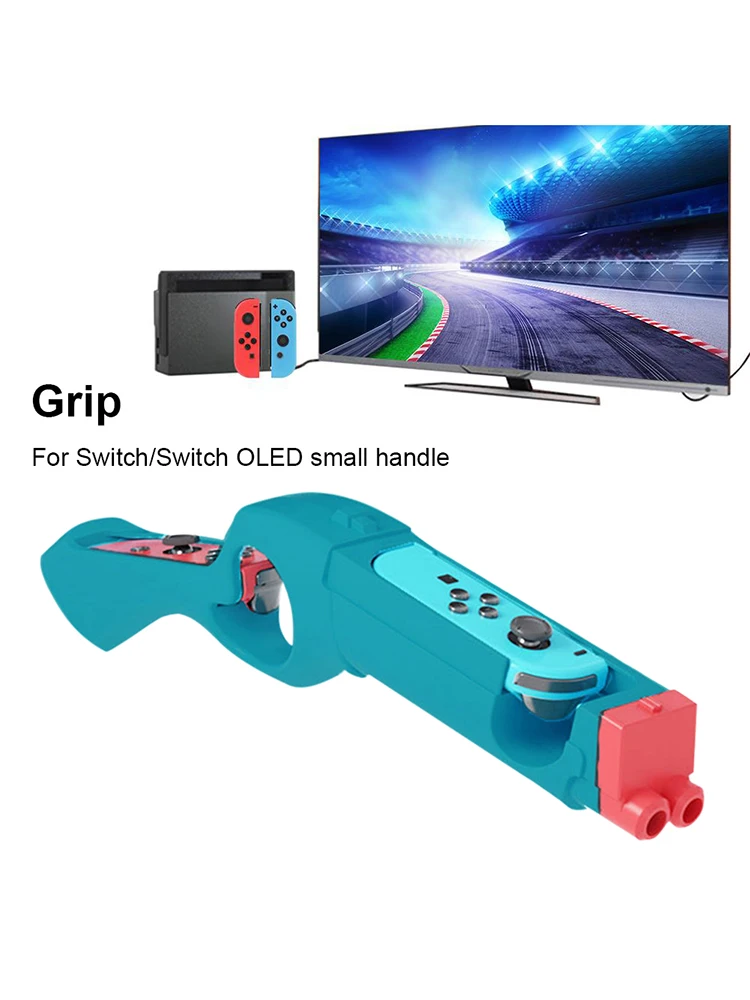 Empuñaduras de pistola, soporte para Joystick, mango de controlador portátil, soporte para mando, accesorios para juegos, izquierda y derecha para interruptor OLED - imagen 5