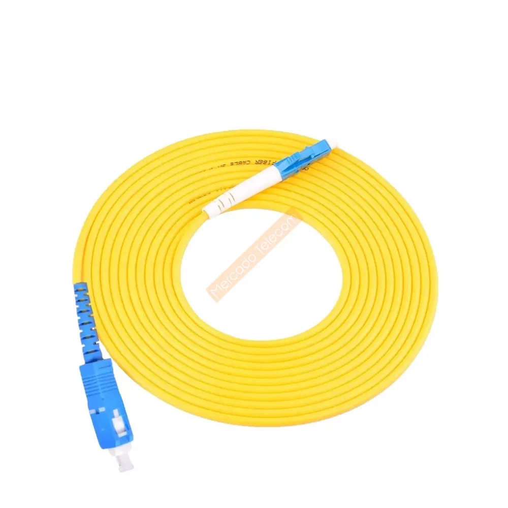 Cable de conexión Simplex monomodo SC/UPC-LC/UPC de 0,5-100m, Cable de puente de fibra óptica de 1M/2M/3M/5M/10M de 2,0Mm o 3,0mm - imagen 5